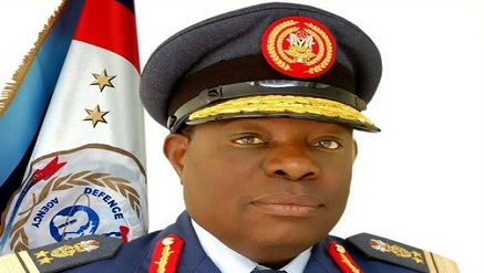 Air Vice Marshal T.V. Udoh, chief of Defence Space Agency